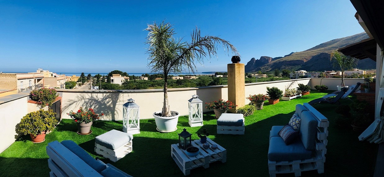 Area relax vista mare